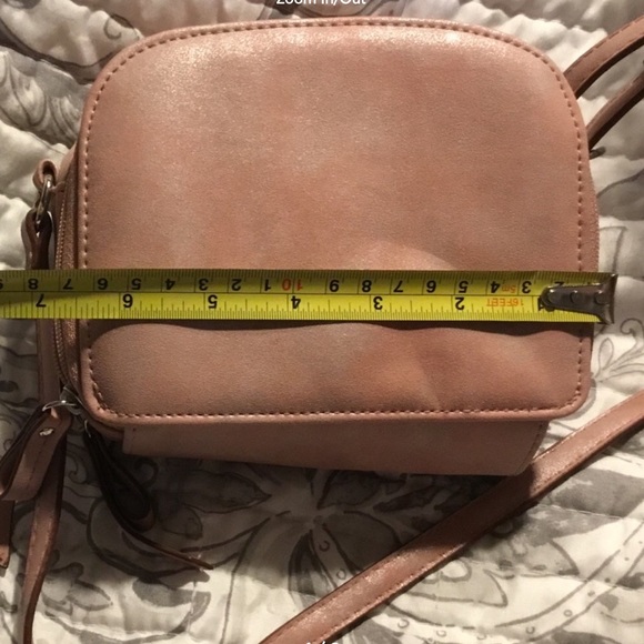💥3/$20 Nicole Miller NY Crossbody Mini Purse~Blush Pink - Picture 6 of 8